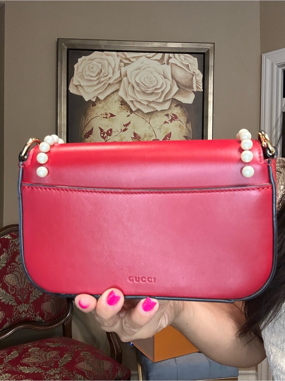 Gucci Broadway Tiger Head Shoulder Bag - Picture 7 of 10